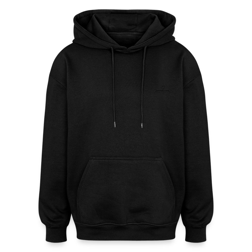 Oversized Unisex Hoodie - Date with standards - Schwarz