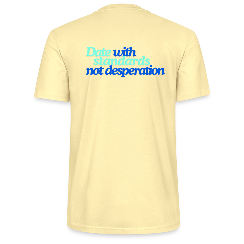 Unisex T-Shirt - Date with standards - Creme
