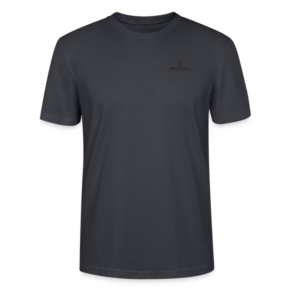 Unisex T-Shirt - First date idea - Dunkles Graublau