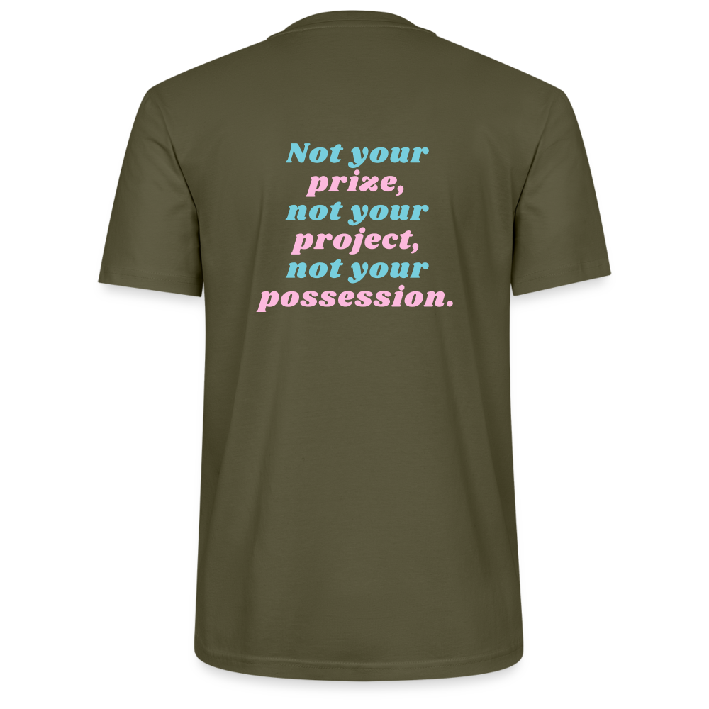 Unisex T-Shirt - Not your - Khaki