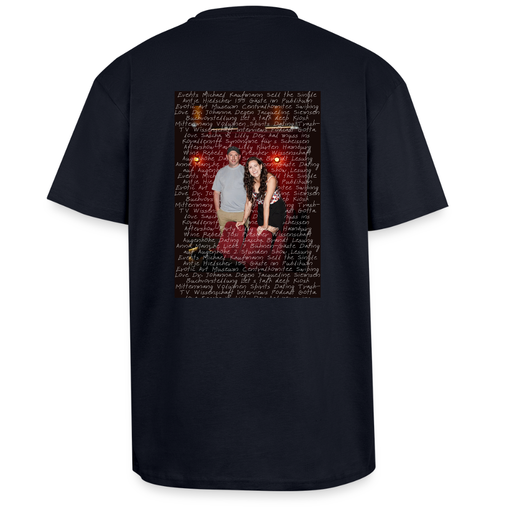 Heavy Oversize T-Shirt - Gotta love Lesung! - French Navy