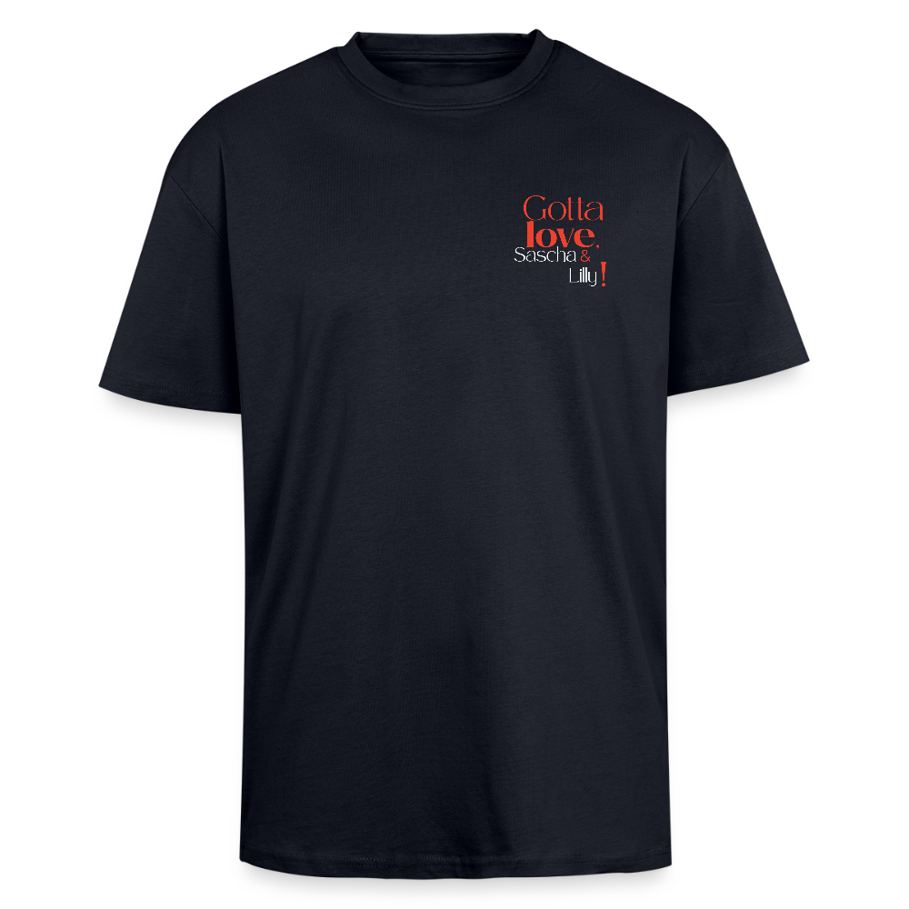 Heavy Oversize T-Shirt - Gotta love Lesung! - French Navy
